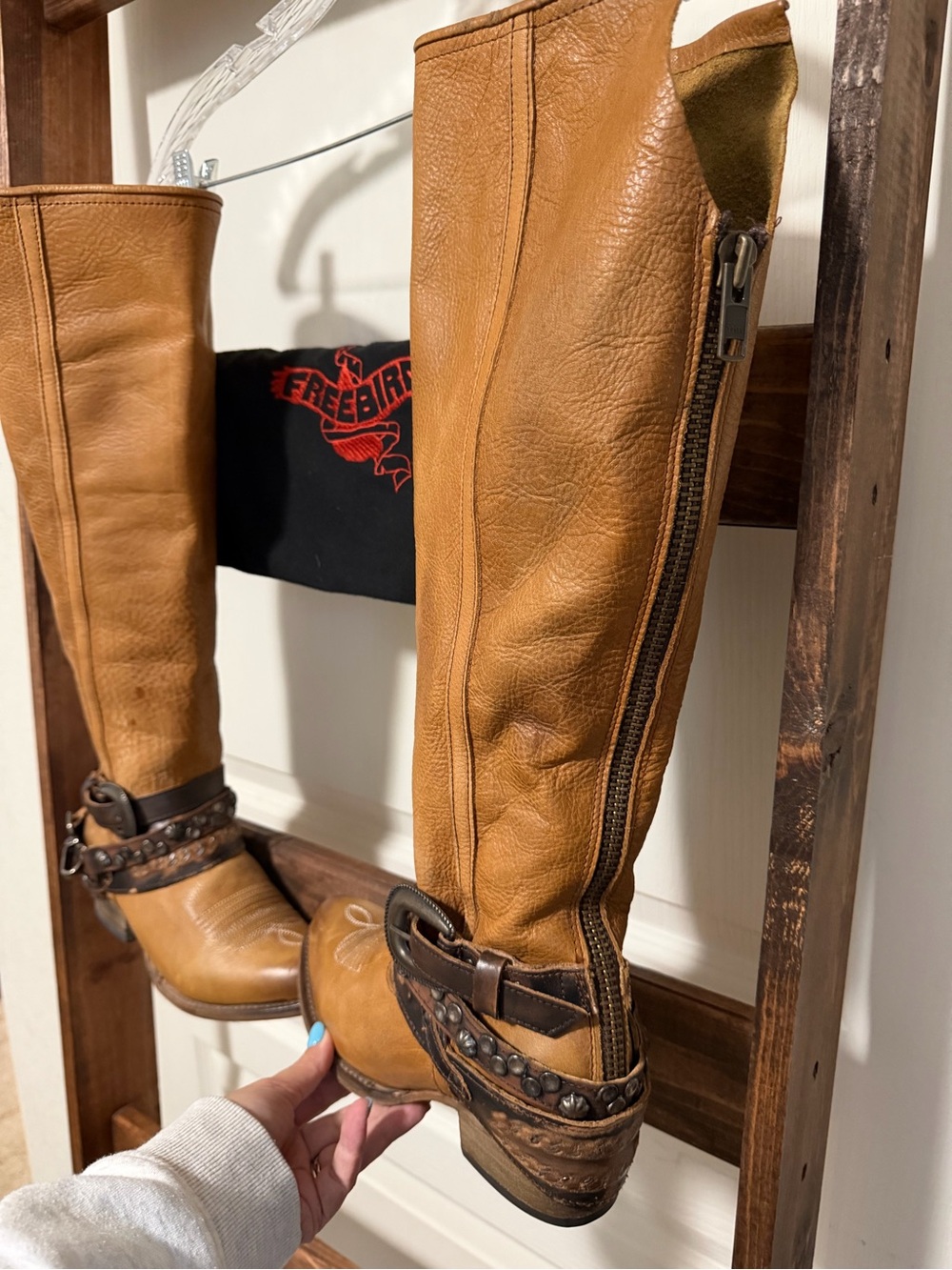 Freebird Rodondo Knee High Leather Boots - Picture 4 of 10